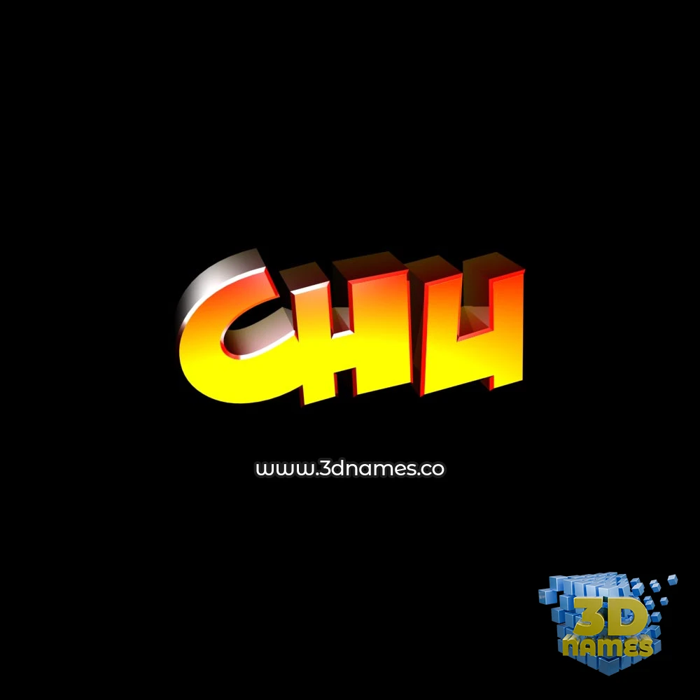 chu in Black Background style - 3D name wallpaper