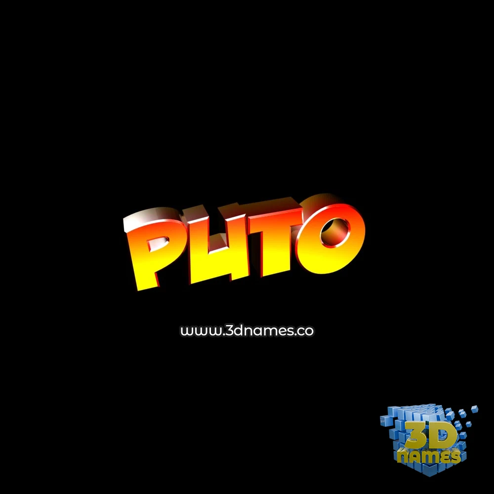puto in Black Background style - 3D name wallpaper