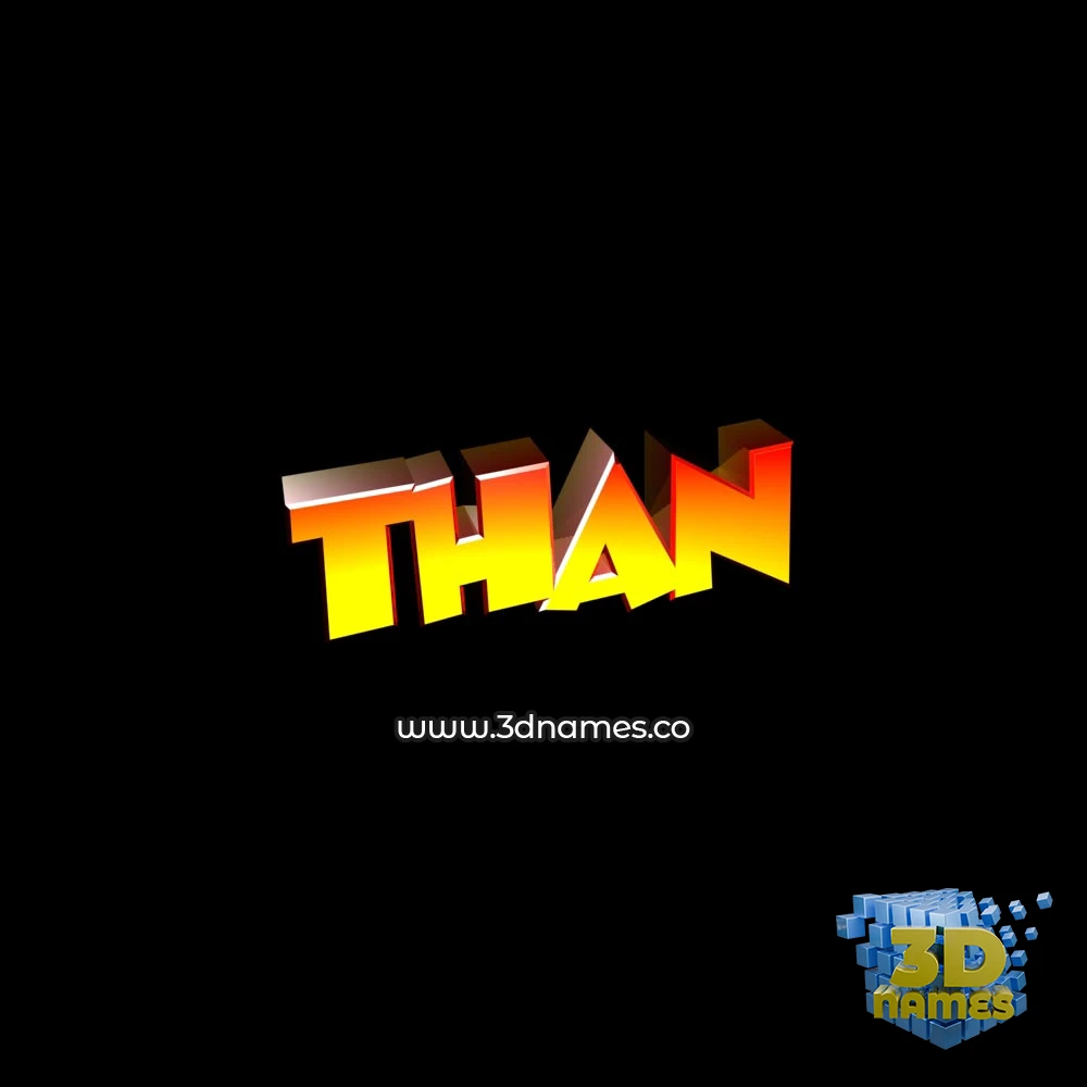 than in Black Background style - 3D name wallpaper