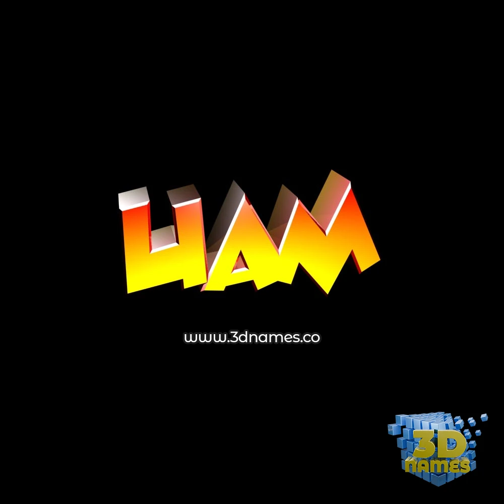 uam in Black Background style - 3D name wallpaper