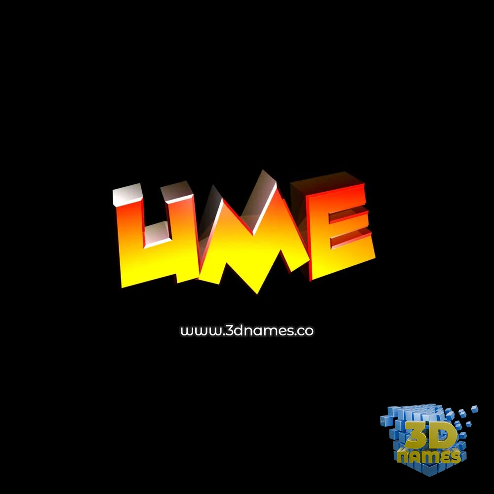 ume in Black Background style - 3D name wallpaper