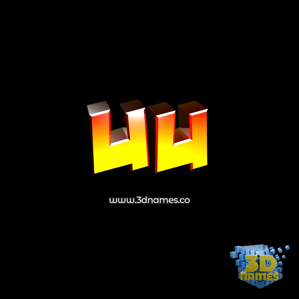 uu in Black Background style - 3D name wallpaper