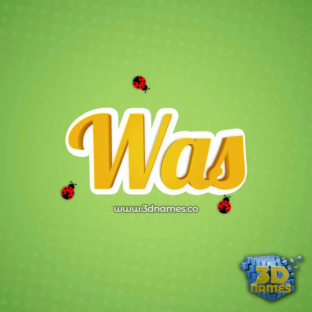 was in Ladybugs style - 3D name wallpaper