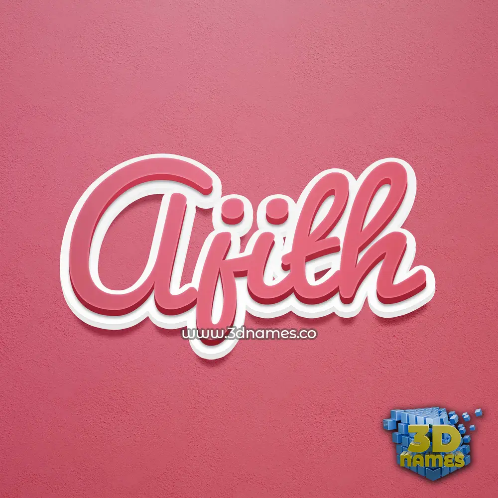 ajith in Red Scribble style - 3D name wallpaper