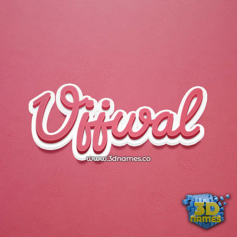 ujjwal in Red Scribble style - 3D name wallpaper