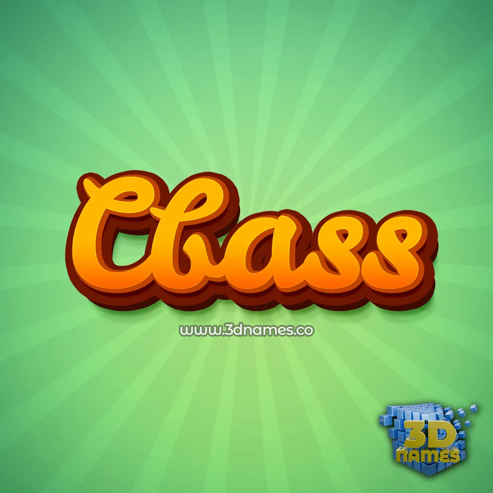 cbass in Green Rays style - 3D name wallpaper