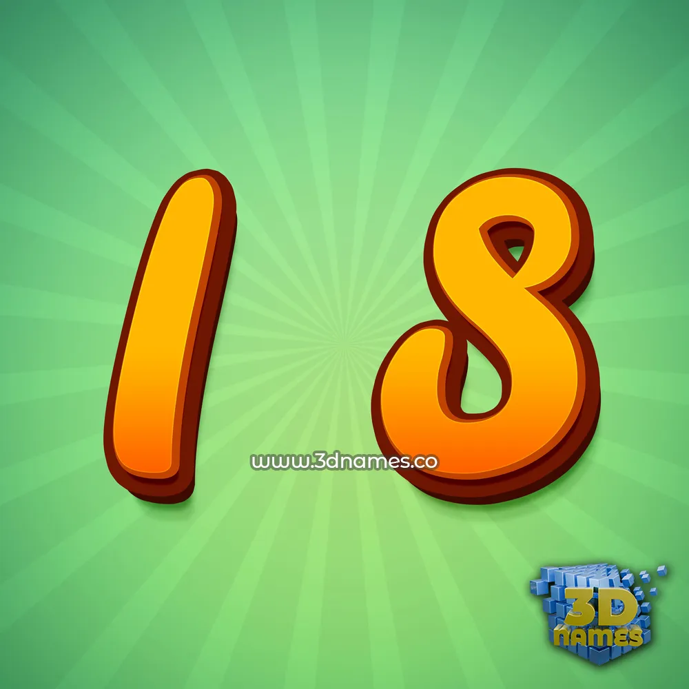 i s in Green Rays style - 3D name wallpaper