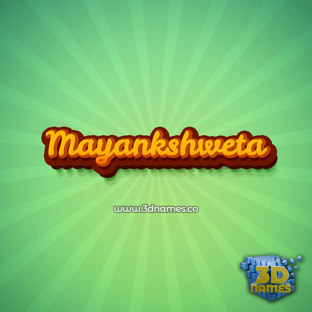 mayankshweta in Green Rays style - 3D name wallpaper
