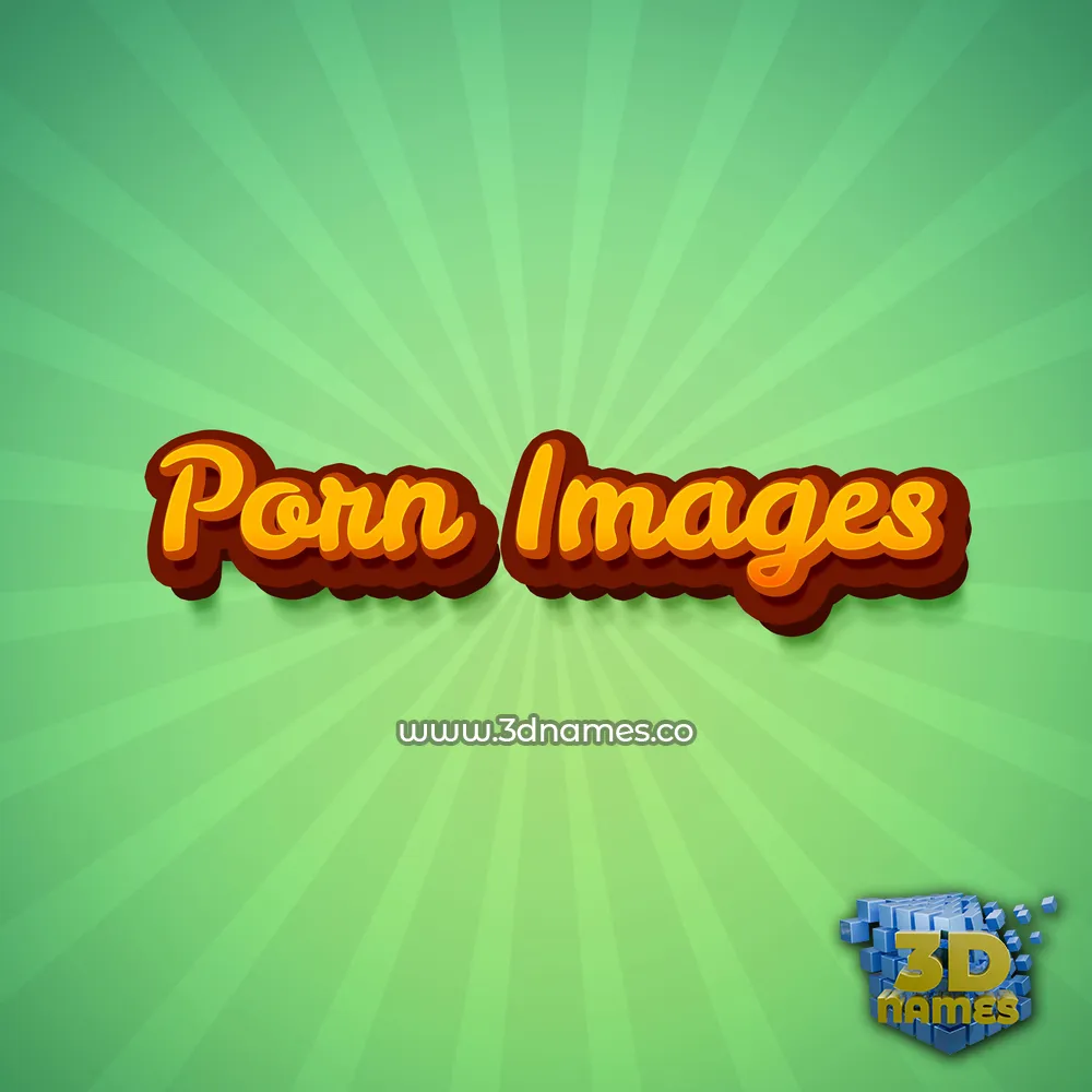 porn images in Green Rays style - 3D name wallpaper