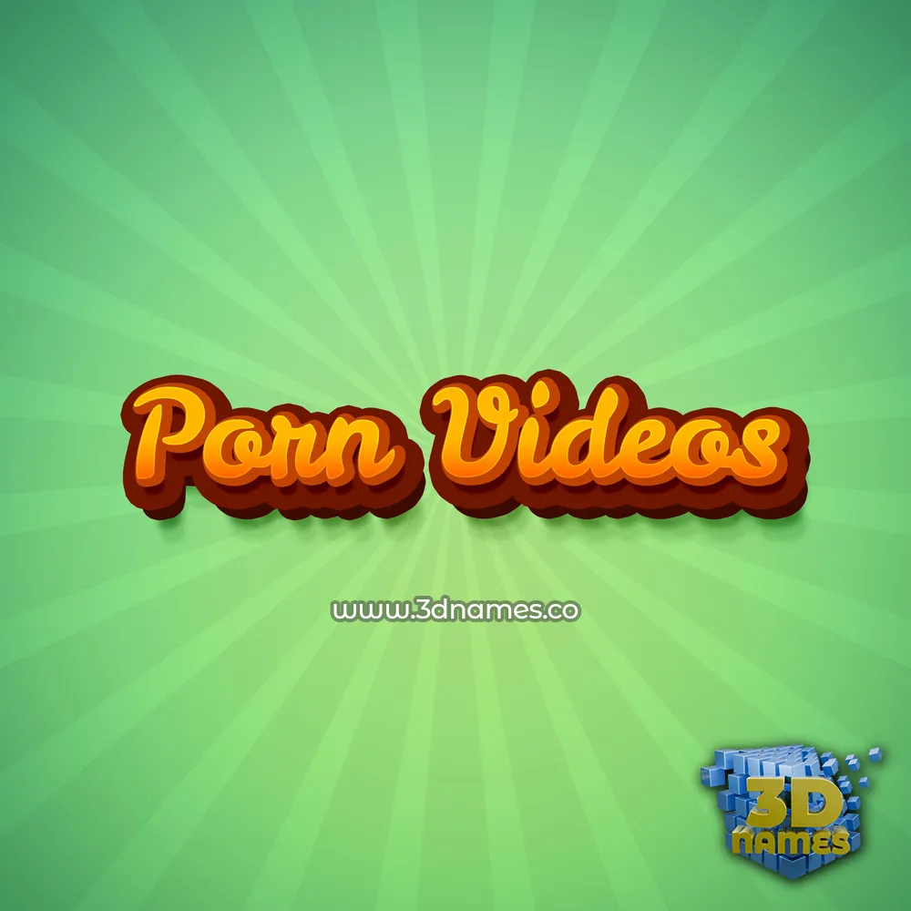 porn videos in Green Rays style - 3D name wallpaper