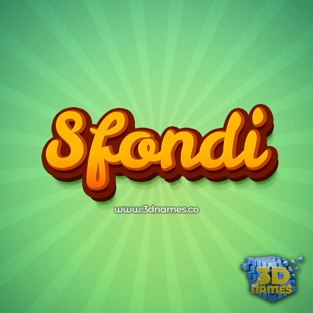 sfondi in Green Rays style - 3D name wallpaper