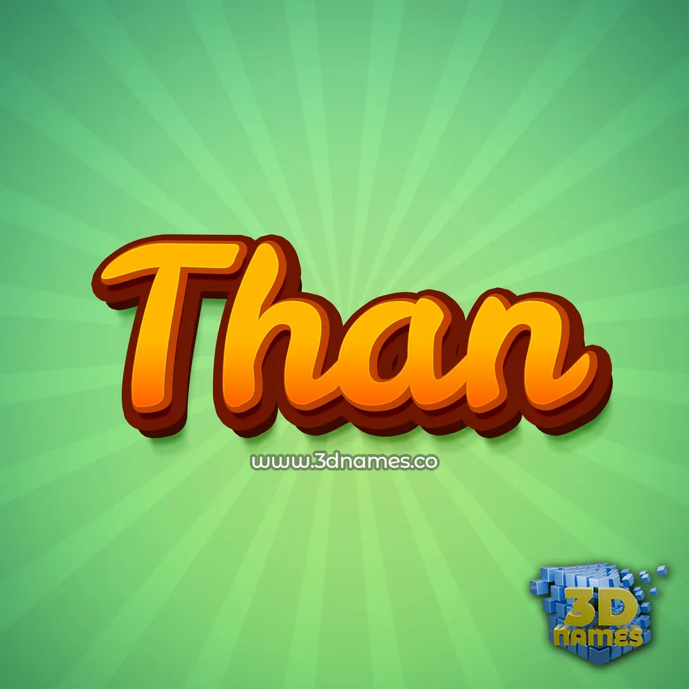 than in Green Rays style - 3D name wallpaper