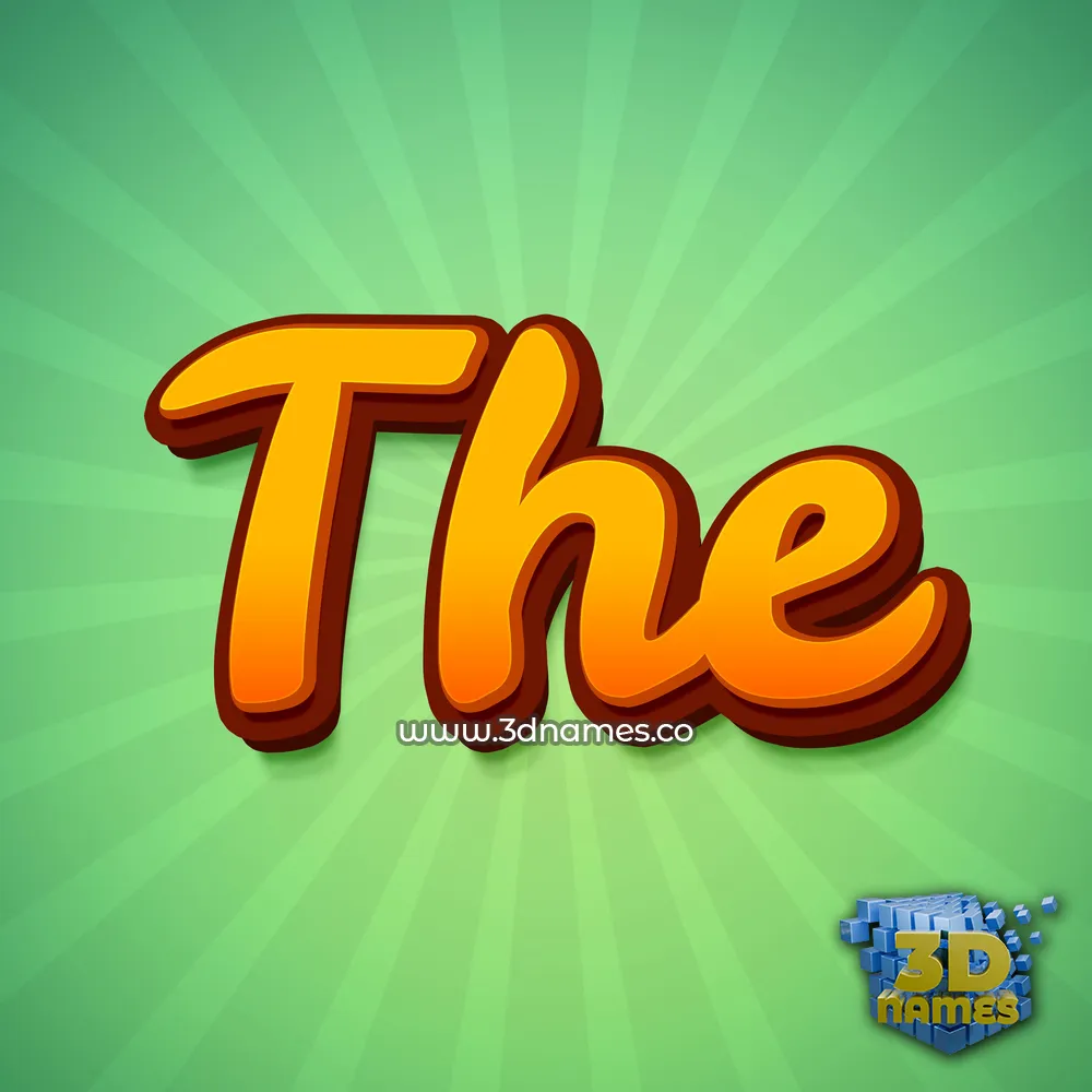 the in Green Rays style - 3D name wallpaper