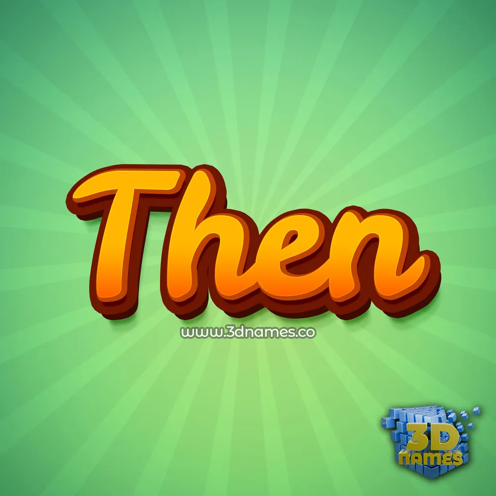 then in Green Rays style - 3D name wallpaper
