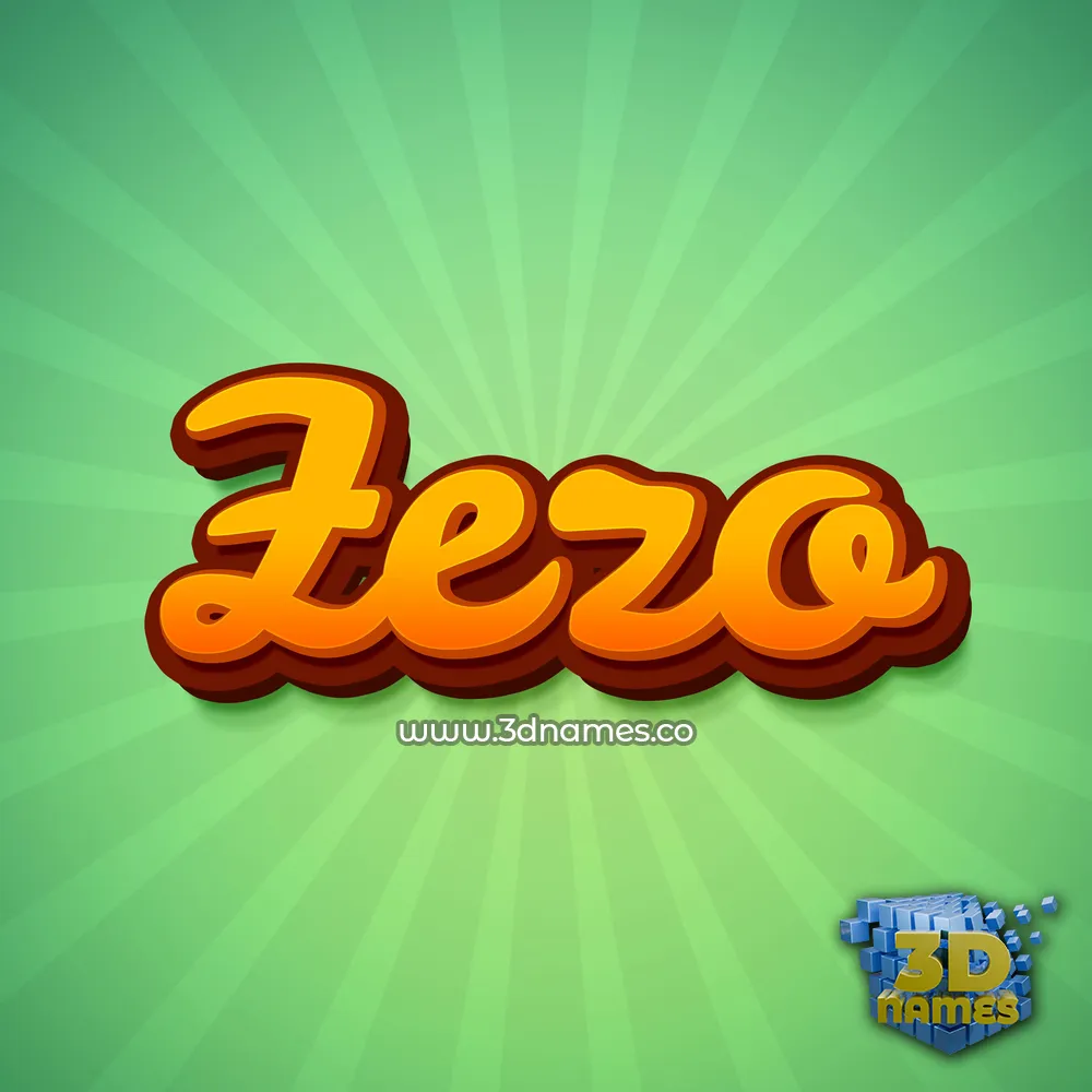 zezo in Green Rays style - 3D name wallpaper