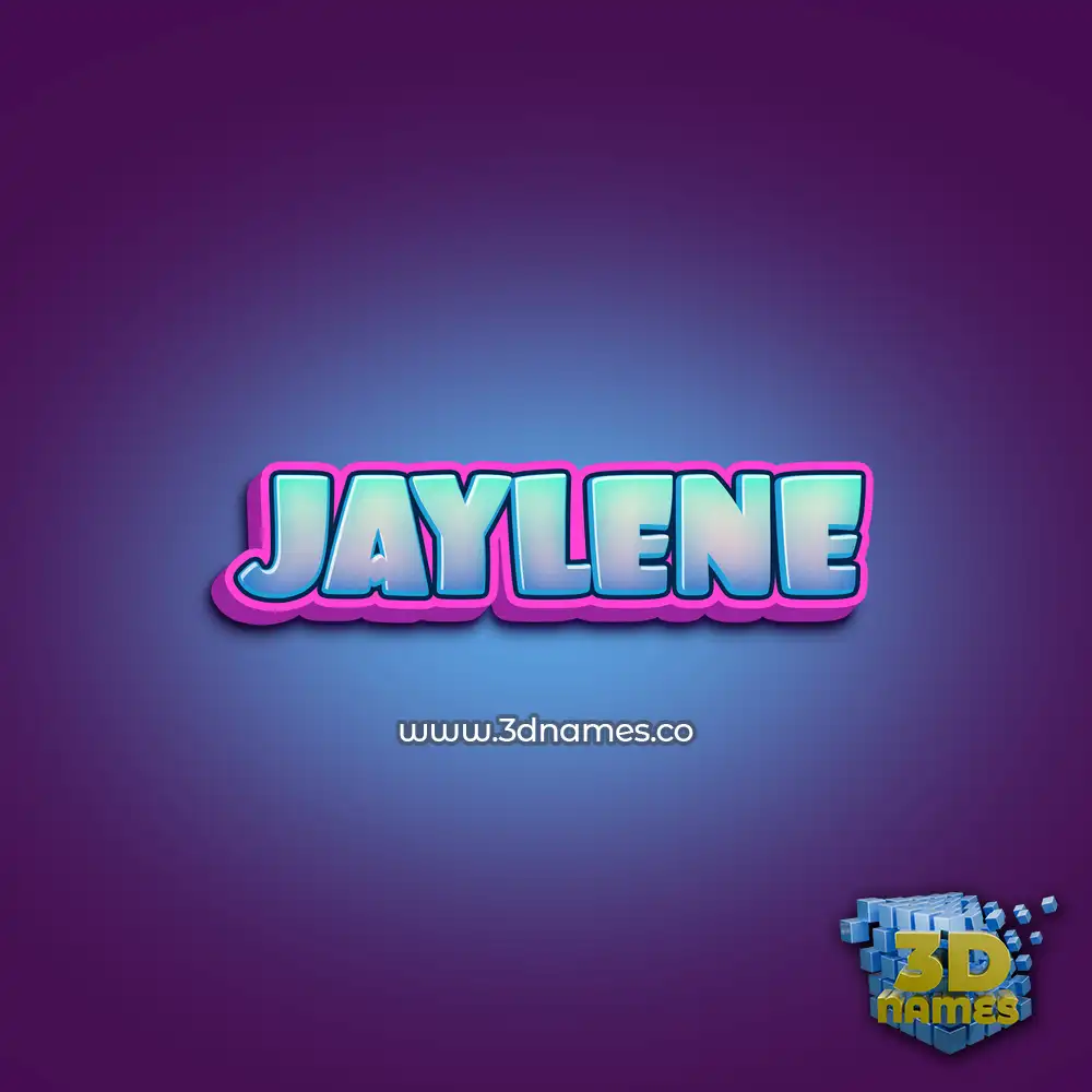 jaylene in Phat Purple style - 3D name wallpaper