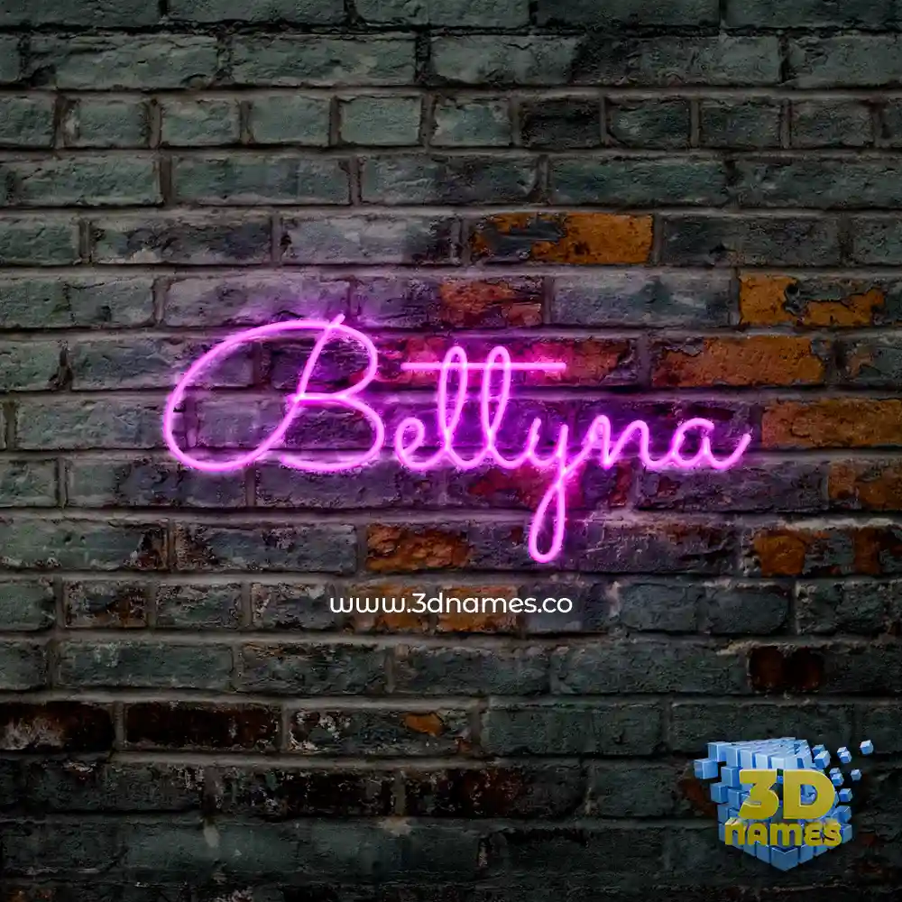 bettyna in Pink Neon style - 3D name wallpaper