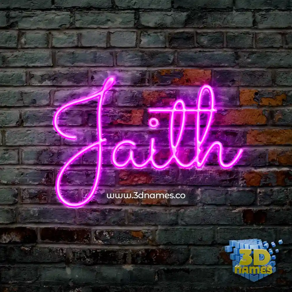 jaith in Pink Neon style - 3D name wallpaper