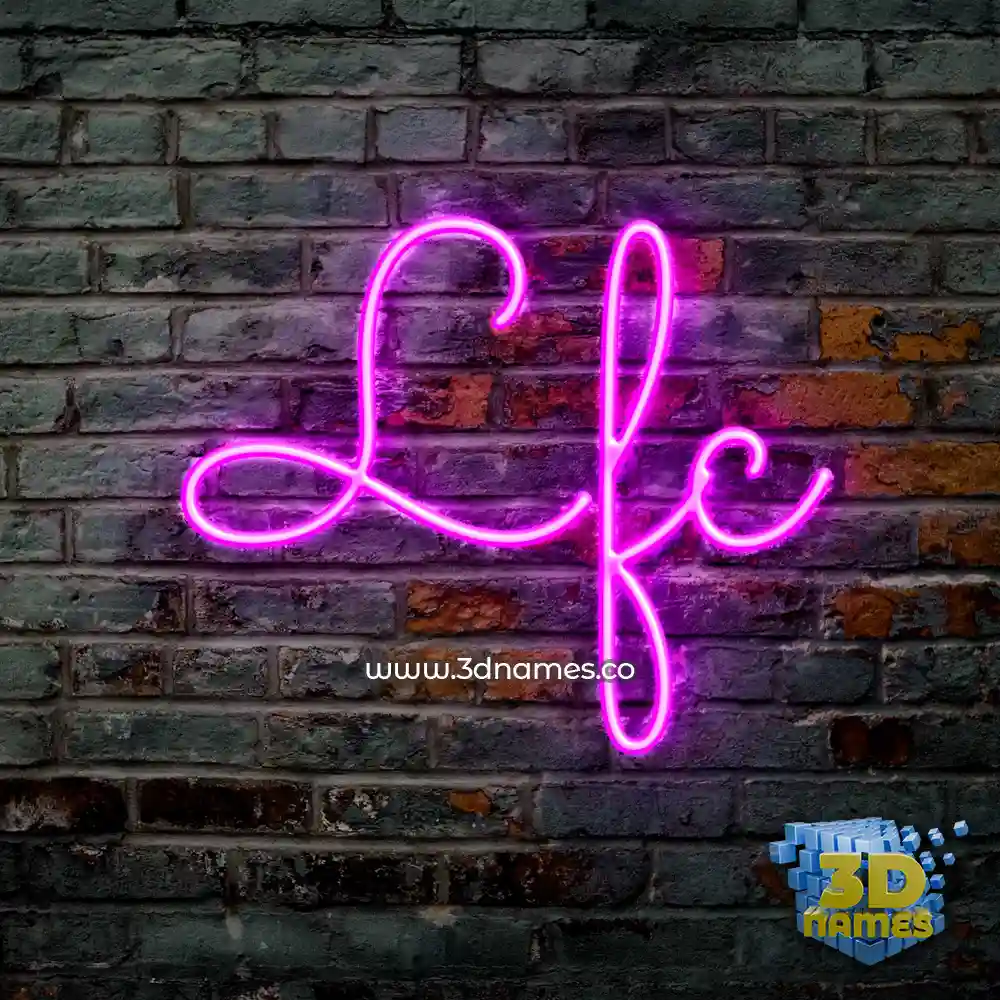 lfc in Pink Neon style - 3D name wallpaper