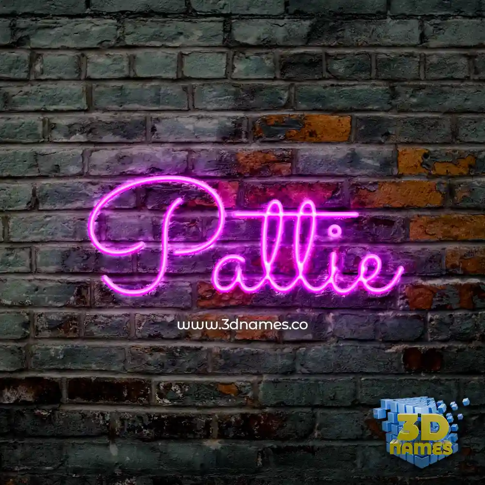 pattie in Pink Neon style - 3D name wallpaper
