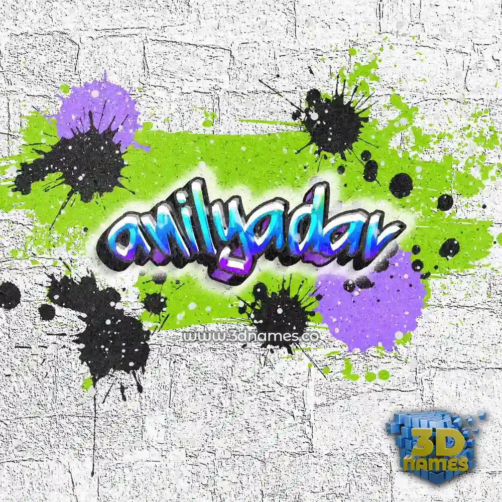 anilyadav in Graffiti Grunge style - 3D name wallpaper