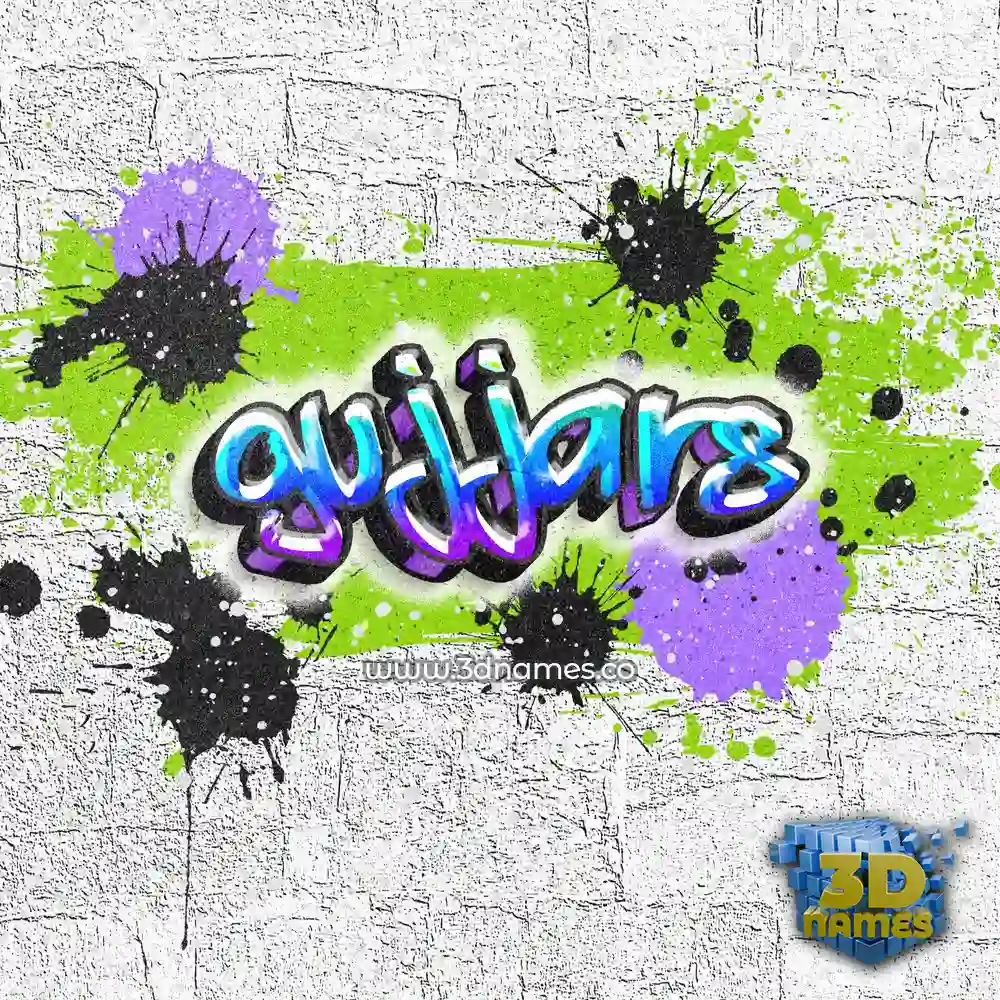 gujjars in Graffiti Grunge style - 3D name wallpaper
