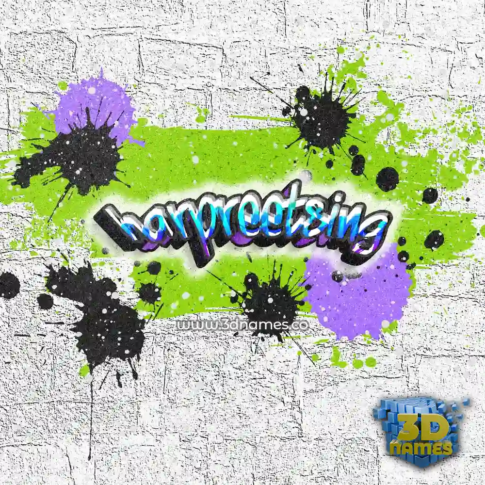harpreetsing in Graffiti Grunge style - 3D name wallpaper