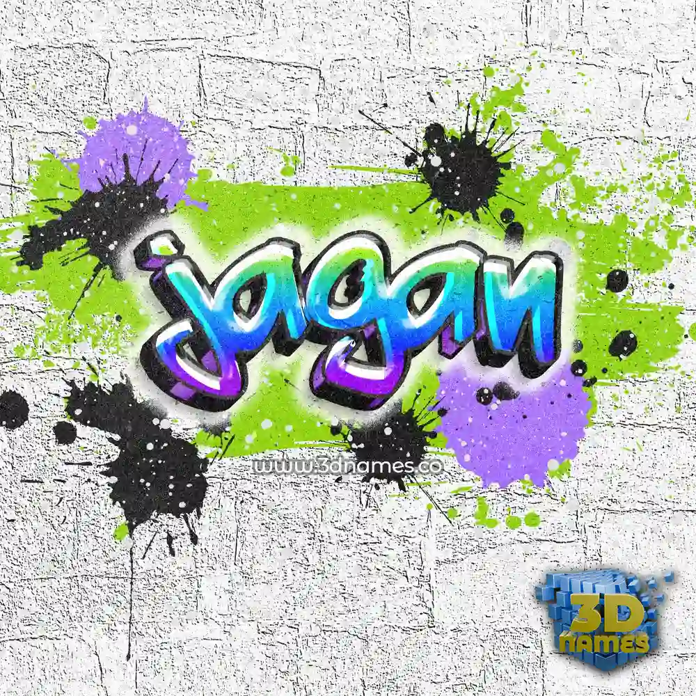 jagan in Graffiti Grunge style - 3D name wallpaper