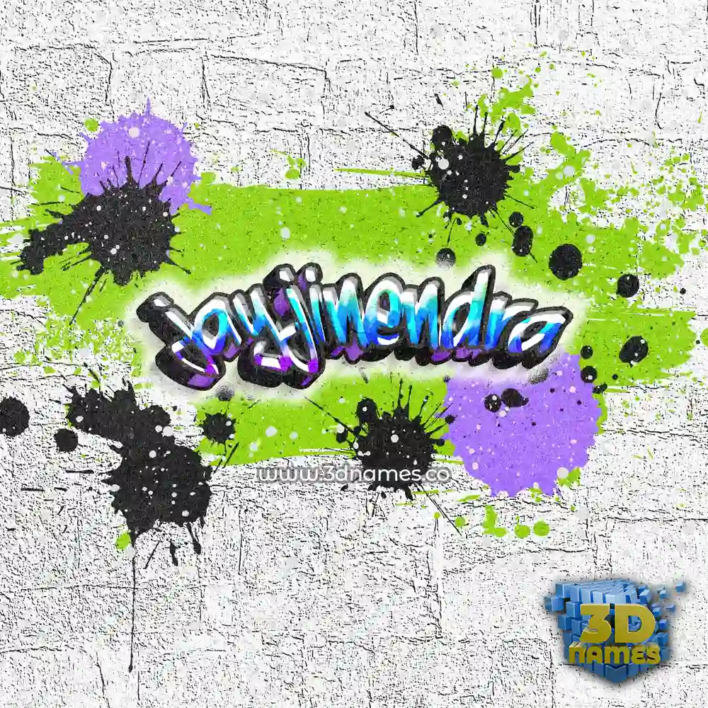 jayjinendra in Graffiti Grunge style - 3D name wallpaper
