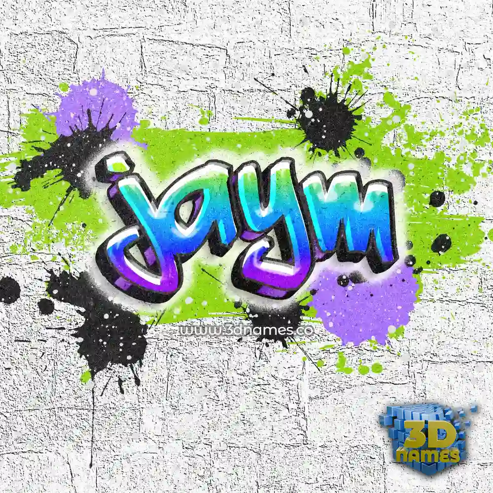jaym in Graffiti Grunge style - 3D name wallpaper