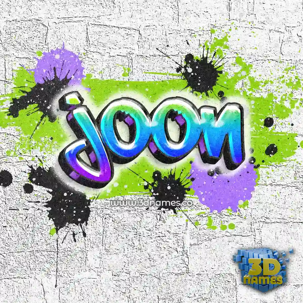 joon in Graffiti Grunge style - 3D name wallpaper