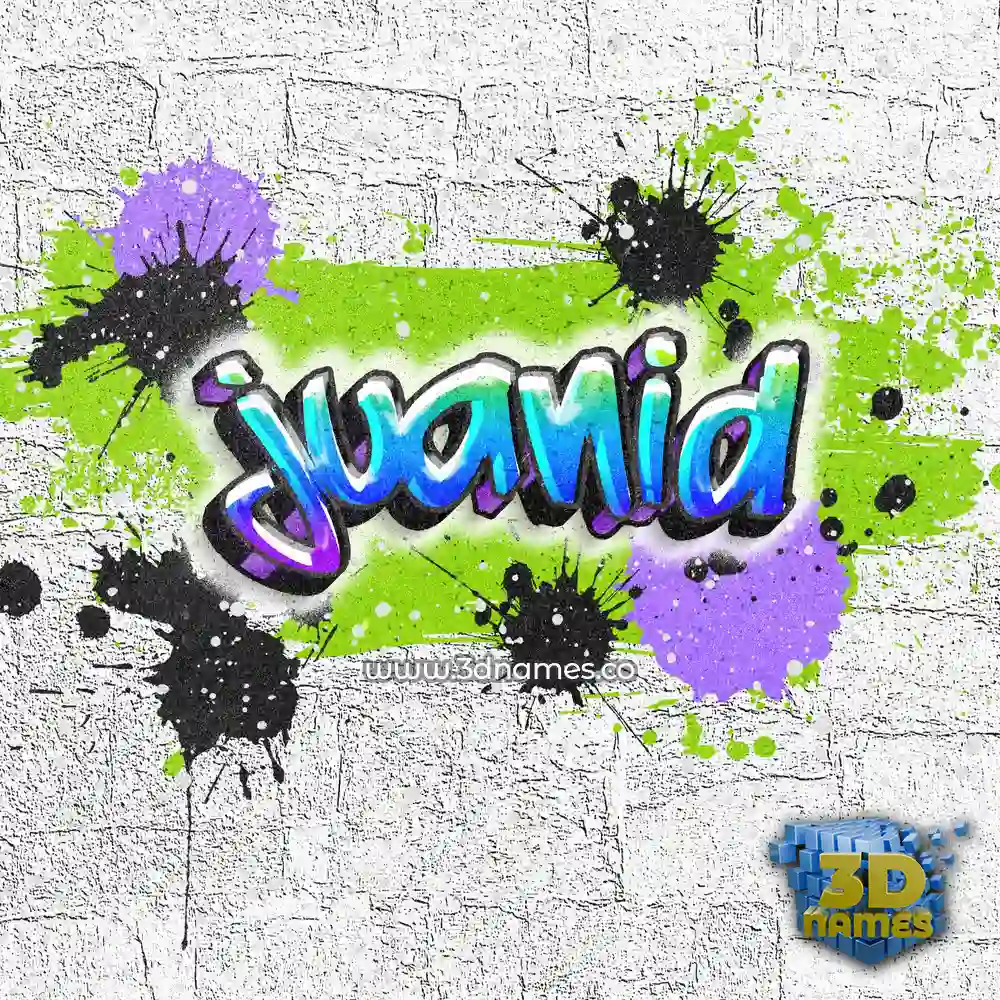 juanid in Graffiti Grunge style - 3D name wallpaper