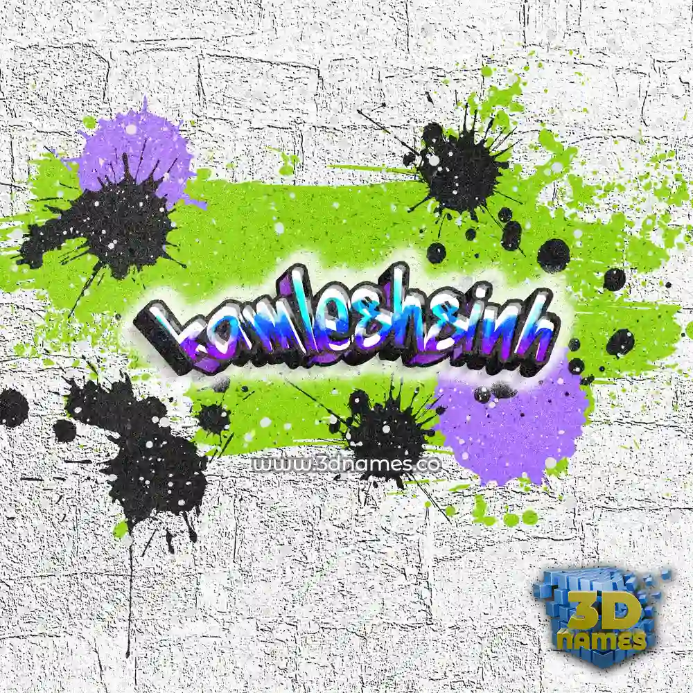kamleshsinh in Graffiti Grunge style - 3D name wallpaper