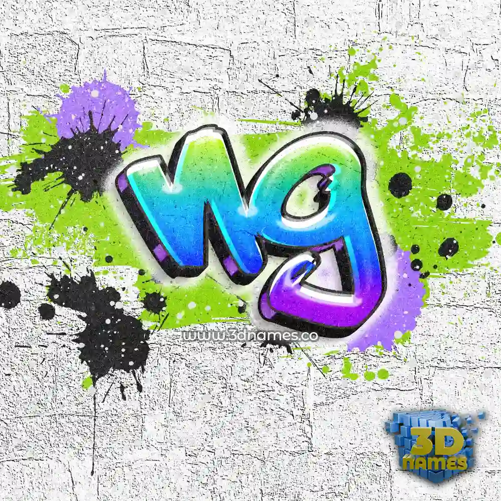 ng in Graffiti Grunge style - 3D name wallpaper