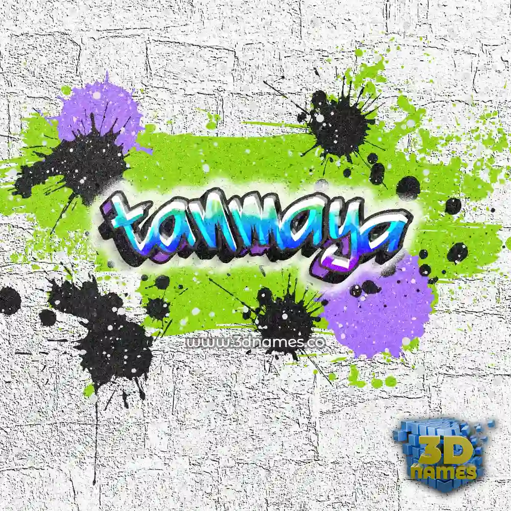 tanmaya in Graffiti Grunge style - 3D name wallpaper