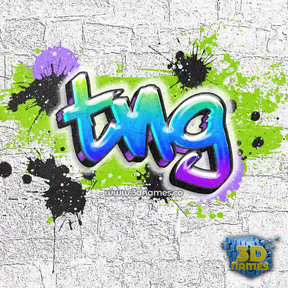 tng in Graffiti Grunge style - 3D name wallpaper