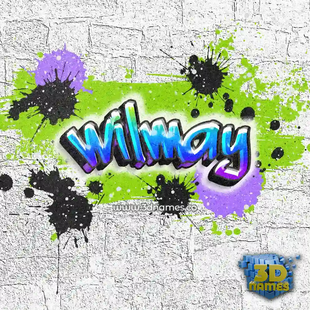 wilmay in Graffiti Grunge style - 3D name wallpaper