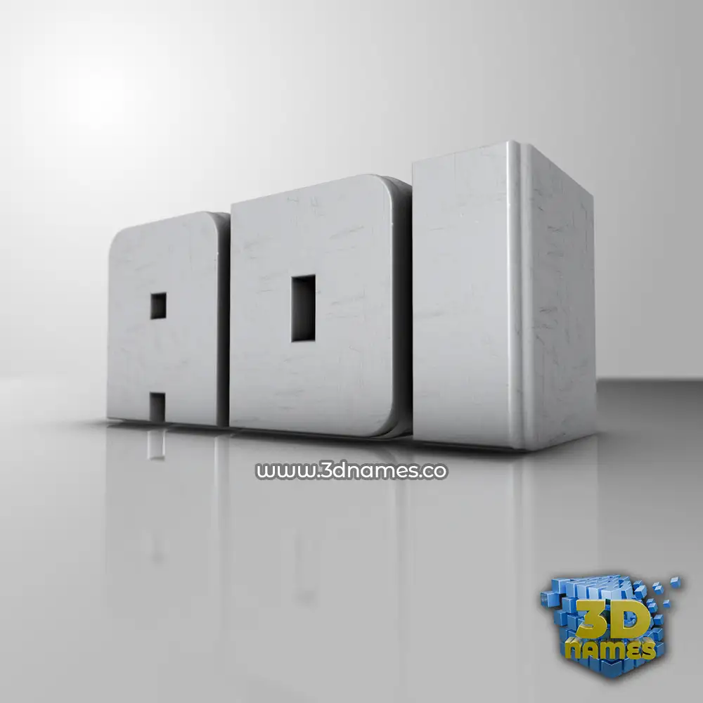 adi in White Metro style - 3D name wallpaper