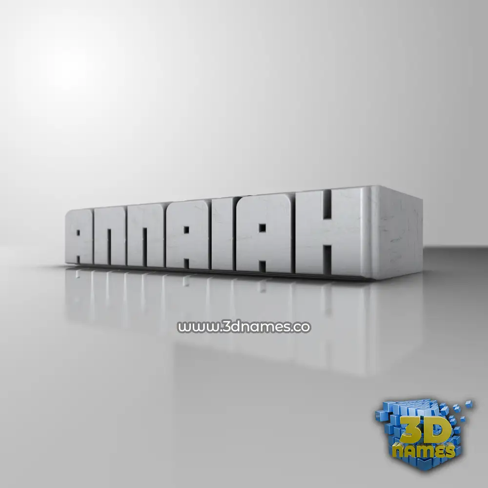 annaiah in White Metro style - 3D name wallpaper