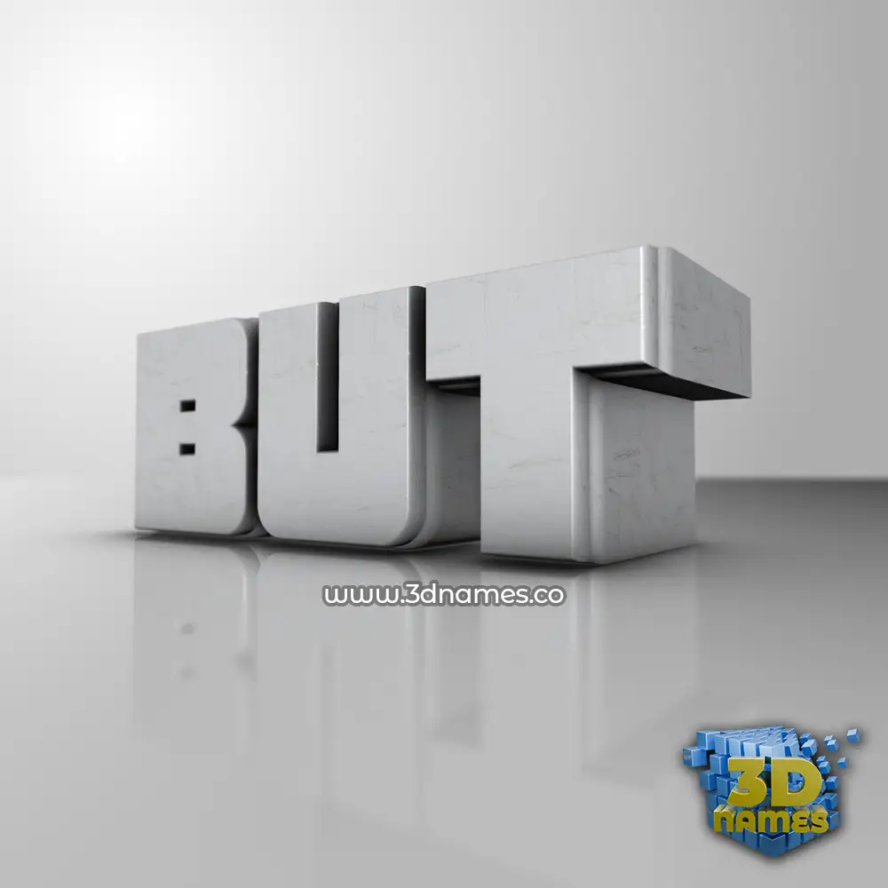 but in White Metro style - 3D name wallpaper