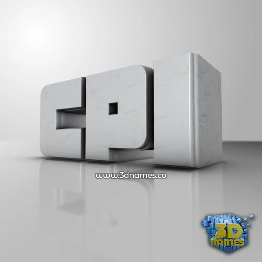 cpi in White Metro style - 3D name wallpaper