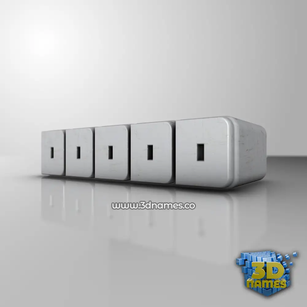 ddddd in White Metro style - 3D name wallpaper