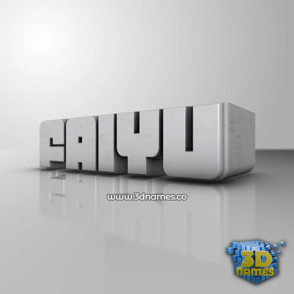 faiyu in White Metro style - 3D name wallpaper