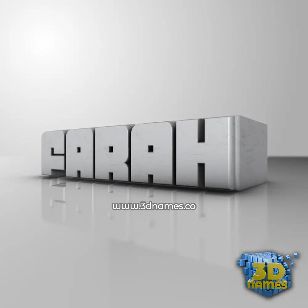 farah in White Metro style - 3D name wallpaper
