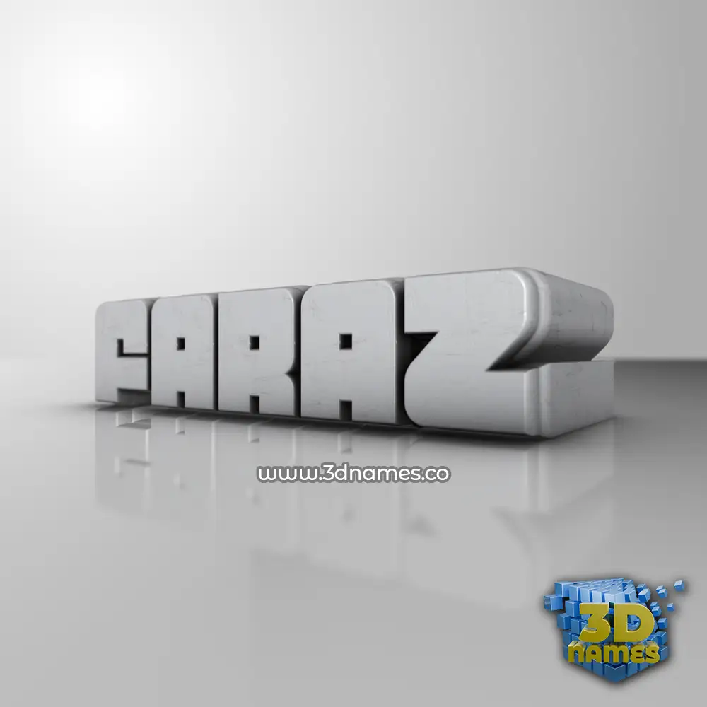 faraz in White Metro style - 3D name wallpaper