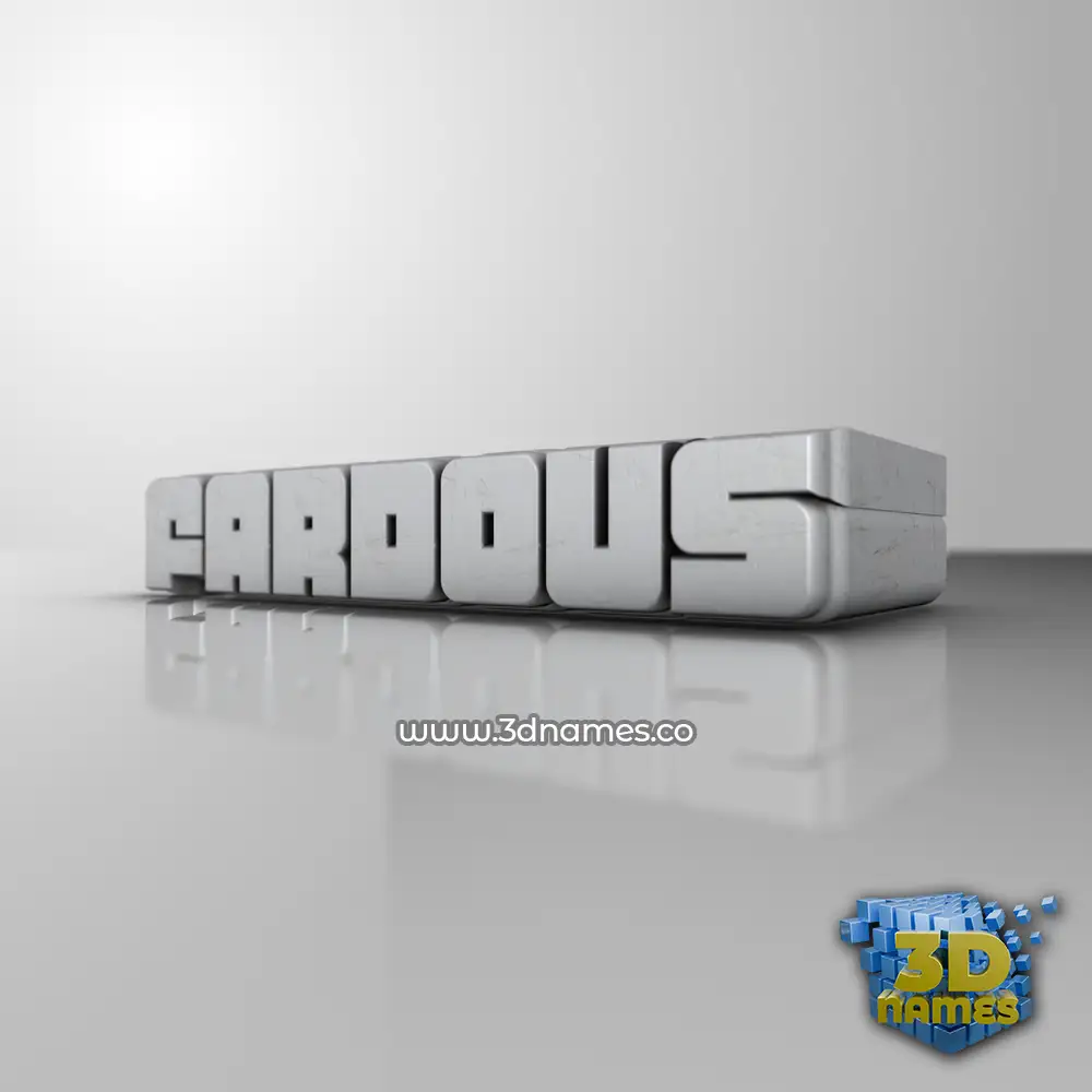 fardous in White Metro style - 3D name wallpaper