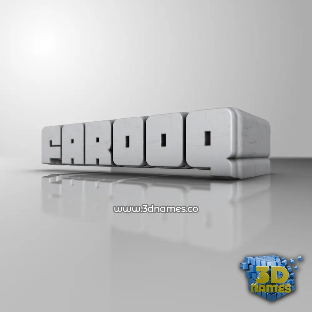 farooq in White Metro style - 3D name wallpaper