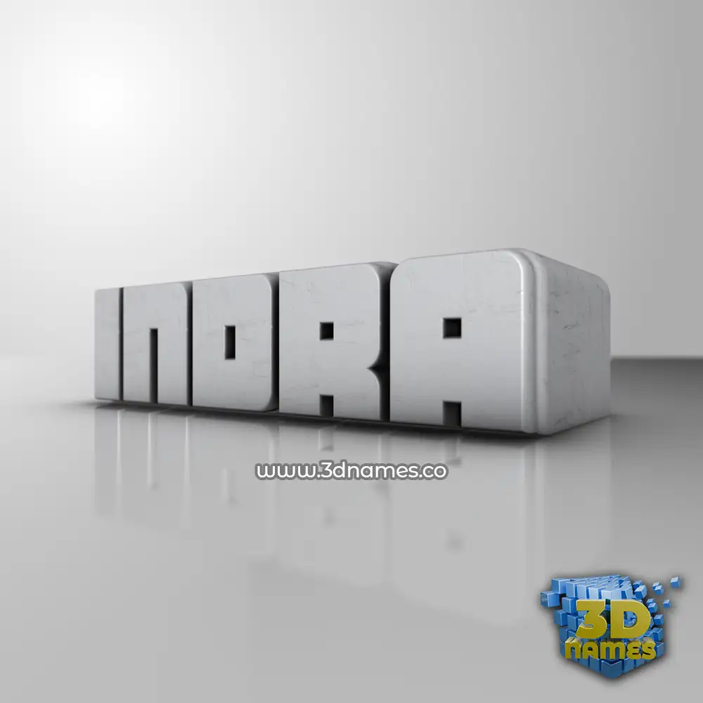 indra in White Metro style - 3D name wallpaper