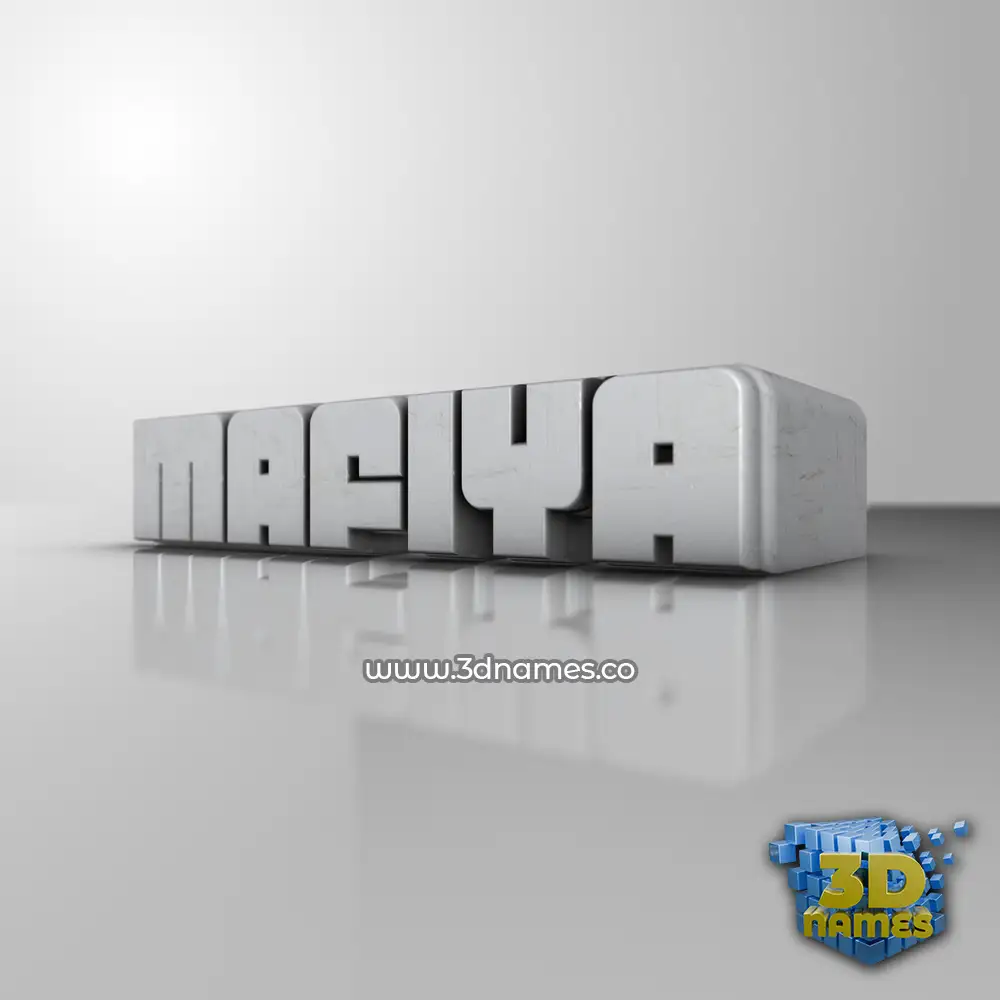 mafiya in White Metro style - 3D name wallpaper