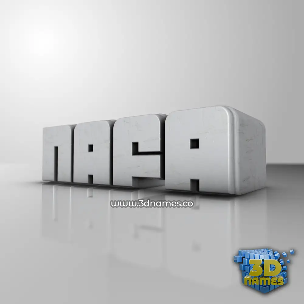 nafa in White Metro style - 3D name wallpaper